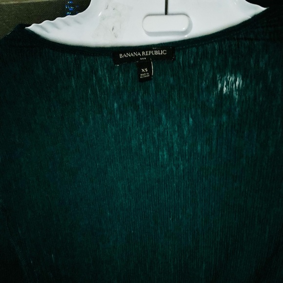 Banana Republic Elegant Green Women's Top XS - Picture 4 of 5